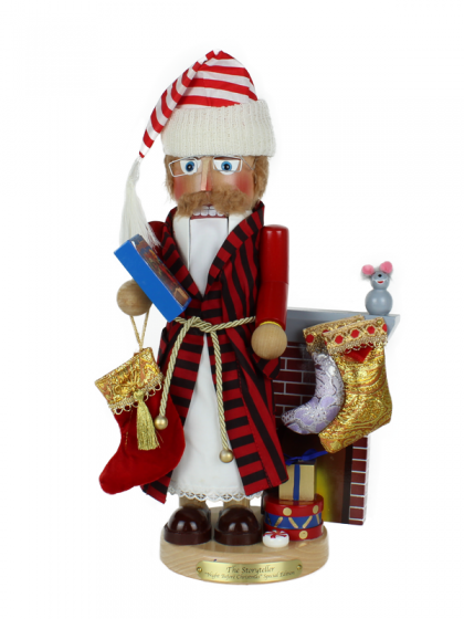 black santa nutcracker